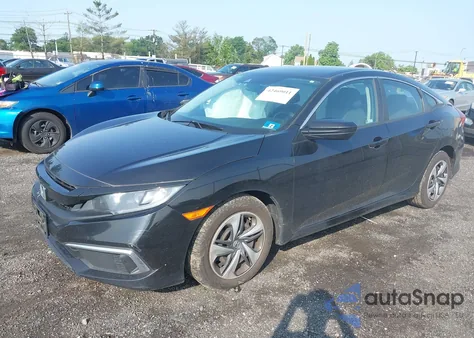 2020 Honda Civic Lx из США, поврежденный, VIN 2HGFC2F6XLH514934